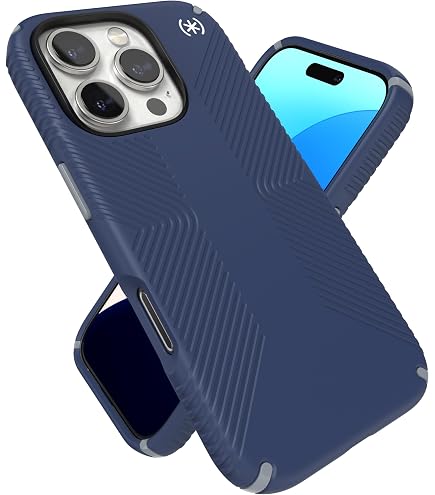 Amazon.com: Speck Blue iPhone 16 Pro Case MagSafe and ClickLock